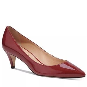 Coach Cherry‎ Sloan Patent Kitten Pump